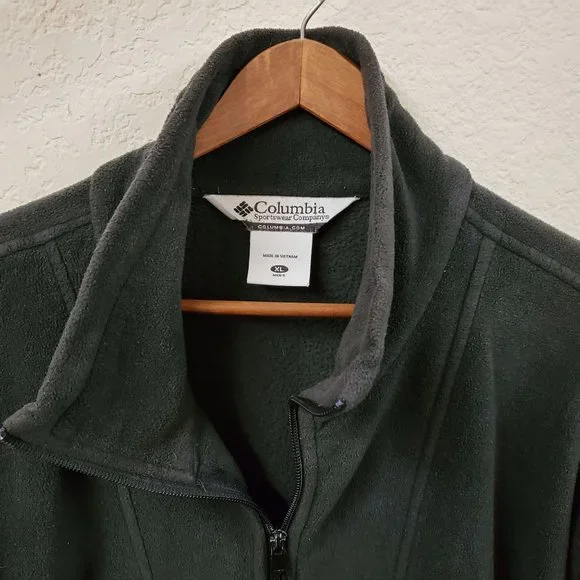 Columbia Men's Fleece Zip Closure Jacket Size XL - Picture 2 of 10